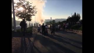 Egged Number 12 Bus Explodes in Jerusalem