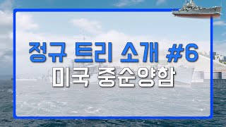 [월드 오브 워쉽] 정규 트리 소개 #6 미국 중순양함