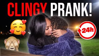 BEING CLINGY FOR 24 HOURS PRANK ON “CRUSH” 🥰