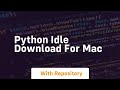 python idle download for mac