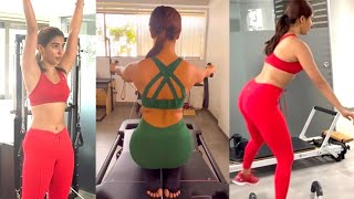 మతి పోగొట్టింది🔥: Pooja Hegde Latest Gym Workout Video | Pooja Hegde Gym Workout Video