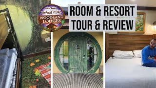 Alton Towers Enchanted Village Woodland Lodges Tour and Review