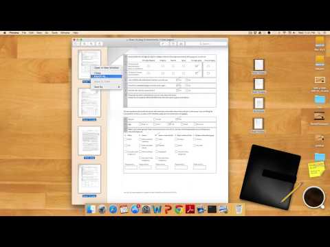 How to Combine Two Scanned Documents Together in OS X How to Combine Two Scanned Documents Together in OS X