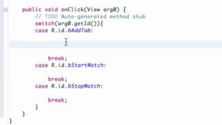 Android Application Development Tutorial 86 Creating Tabs in Java