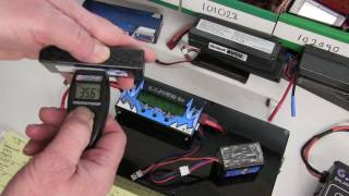 Shorty Lipo Comparison. High power and capacity tests. (2S Lipo)