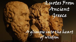 Insightful Ancient Greek Quotes| Greek Philosopher Quotes| Motivational Quotes #35