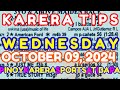 KARERA TIPS WEDNESDAY -  OCTOBER 09, 2024 / RACING @METROTURF / Karera Gabay Giya Tips At Analysis