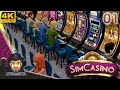 STARTING UP THE LUCKY 7 CASINO! - SimCasino Gameplay - 01 - Lets Play SimCasino