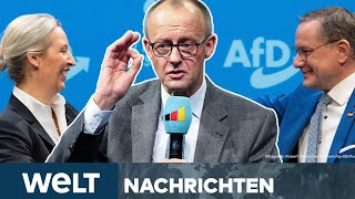 ASCHAFFENBURG: Merz-Vorstoß zur Migration - Zerbröselt die Brandmauer zur AfD? | Livestream