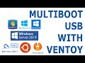 How to CREATE MULTIPLE BOOTABLE USB : All in one USB Multiboot Drive using Ventoy