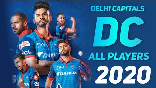 Delhi Capitals Ipl 2020 Squad Delhi Capitals Team Squad 2020 Player list DC IPL 2020 Schedule