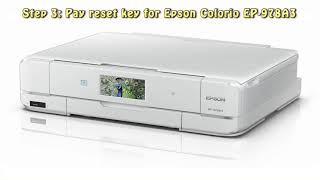 Reset Epson Colorio EP 978A3 Waste Ink Pad Counter