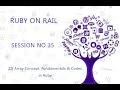 Ruby Programming Tutorial 35  2D Array Concept, Fundamentals & Codes in Ruby