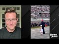 trump does epic air force one flyover rips laps in the beast at daytona 500 crowd roars for trump