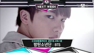 [130905] BTS - Comeback Next Week @ M Countdown