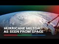 WATCH: Space station views of Hurricane Milton as it bears down on Florida | ABS-CBN News