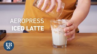 How to make an Iced Latte with your Aeropress