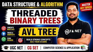 Data Structure and Algorithm | Threaded Binary Trees | AVL Tree | Computer Science and Application