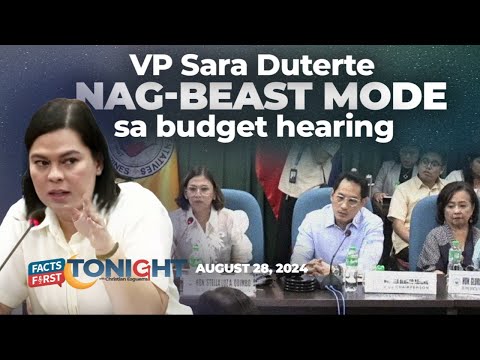 VP Sara Duterte goes ballistic in budget hearing