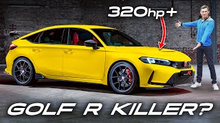 New Civic Type R: More power than AMG A35, M135i, S3 & Golf R!!