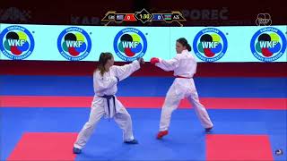 Panetsidou V. (GRE) - Zaretska I. (AZE) | Final| 56th EKF Senior Championship 2021