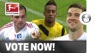 Lasogga, Aubameyang or Bell - Vote for your Player of the Week!