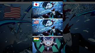 Demon Slayer Hindi DUB vs English DUB vs Japanese | Anime Hindi Dub