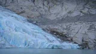 Norway: The glacier Briksdalsbreen