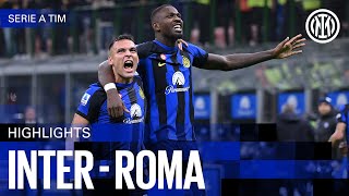 INTER 1-0 ROMA | HIGHLIGHTS | SERIE A 23/24 ⚫🔵🇬🇧