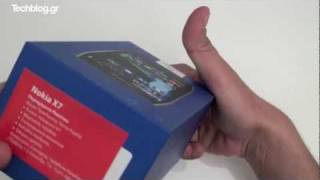 Nokia X7 unboxing (Greek)