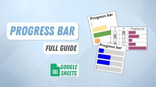 How to Create a Progress Bar in Google Sheets (Full Guide + Template)