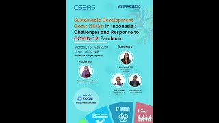Sustainable Development Goals (SDGs) in Indonesia : Challenges and Response to COVID-19 Pandemic