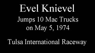 Evel Knievel at Tulsa International Raceway