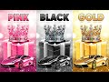 Choose Your Gift! 🎁 Pink, Black or Gold 💗🖤⭐️ How Lucky Are You? 😱