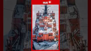 Russia's Mighty Nuclear Icebreakers: Giants of the Arctic #icebreakers #ship #nuclear