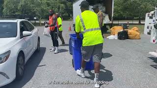 Paper Shredding and Styrofoam Recycling