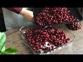 WITH THIS METHOD, IT IS VERY EASY TO MAKE JAM TO THE PERFECT CONSISTENCE WITHOUT BOILING FOR HOURS🍒