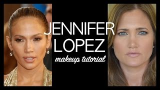 Jennifer Lopez Makeup Tutorial | Full Face | Cate Trunnell