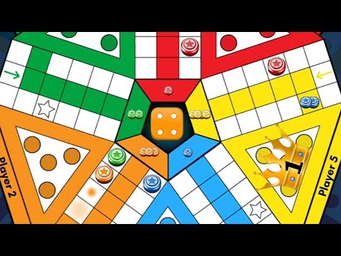 Juego de Ludo para 5 jugadores | Ludo King para 5 jugadores