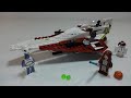 LEGO Star Wars 75333 Obi Wan Kenobi's Jedi Starfighter Build