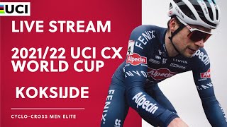 LIVE - Men Elite R7 Koksijde (BEL) | 2021/22 UCI Cyclo-cross World Cup