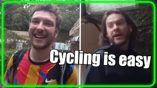 PremierTwo destroys CdawgVA with facts and logics on why cycling is easier than staying in a van