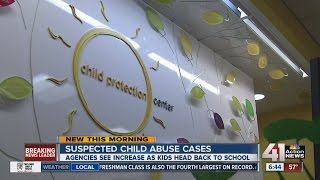 Suspected child abuse reports rise when school starts