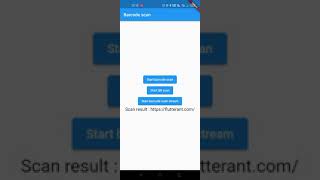 Barcode / QR Code Scanner in Flutter