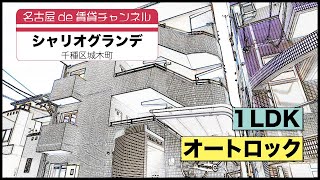 床暖房付き！【名古屋de賃貸チャンネル】シャリオグランデ/1LDK/オートロック/千種区城木町