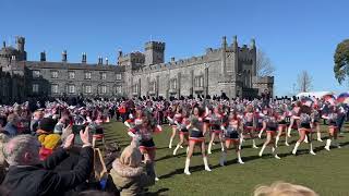 Oskee-Wow-Wow at Kilkenny Castle 3-16-22 University of Illinois Marching Illini