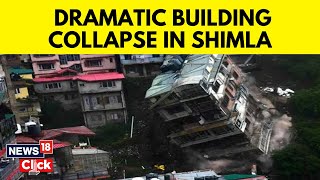 Shimla News | Shimla Landslide Caused Buildings To Collapse | Himachal Pradesh Landslide | News18