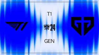 T1 vs Gen.G Esports | Worlds 2024 | S5D2 | Partida 1