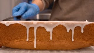 Beauty that can be seen all the time. How to make a cake with a great lemon flavor