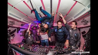 First ever zero gravity party: crazy dancing in falling plane!